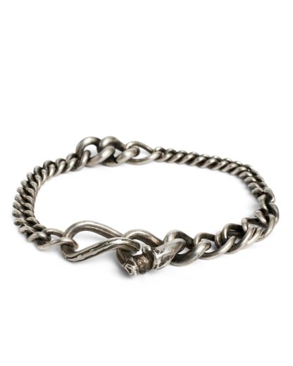 WERKSTATT MUNCHEN M2609 Bracelet Bones armband jewellery jewelry schmuck 925 Sterling Silver hide m 11