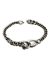 WERKSTATT MUNCHEN M2609 Bracelet Bones armband jewellery jewelry schmuck 925 Sterling Silver hide m 22