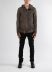 BORIS BIDJAN SABERI ZIPPER22.1 FMM20053 men kangaroo leather jacket herren leder jacke carbon grey hide m 4