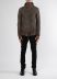 BORIS BIDJAN SABERI ZIPPER22.1 FMM20053 men kangaroo leather jacket herren leder jacke carbon grey hide m 5