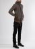 BORIS BIDJAN SABERI ZIPPER22.1 FMM20053 men kangaroo leather jacket herren leder jacke carbon grey hide m 7
