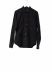 FORME D’EXPRESSION US038 FC7B Men Slim Sutured Shirt Herren Hemd cotton black hide m 1