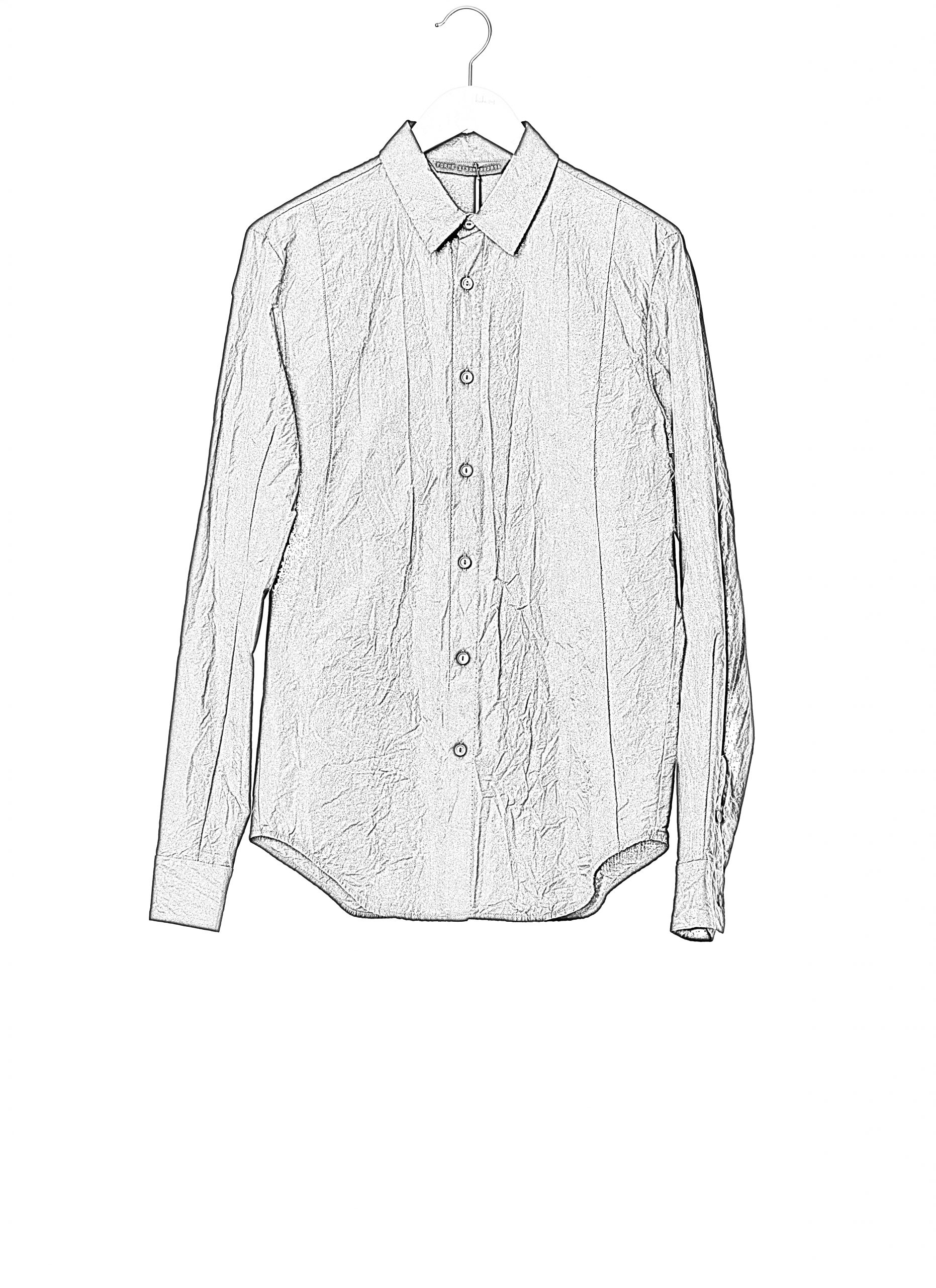 FORME D’EXPRESSION US038 FC7B Men Slim Sutured Shirt Herren Hemd cotton black hide m 11 FORME D’EXPRESSION US038 FC7B Men Slim Sutured Shirt Herren Hemd cotton black hide m 11