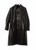 KANG MW:C 011 LEA AVRESI Men Oversize Leather Coat Herren Jacke Mantel Jacket horse off black hide m 1