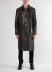 KANG MW:C 011 LEA AVRESI Men Oversize Leather Coat Herren Jacke Mantel Jacket horse off black hide m 3