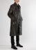 KANG MW:C 011 LEA AVRESI Men Oversize Leather Coat Herren Jacke Mantel Jacket horse off black hide m 5
