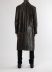 KANG MW:C 011 LEA AVRESI Men Oversize Leather Coat Herren Jacke Mantel Jacket horse off black hide m 7