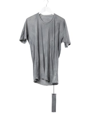 LAYER 0 Men Short Sleeve T Shirt 75 herren tshirt cotton dirty light grey hide m 1