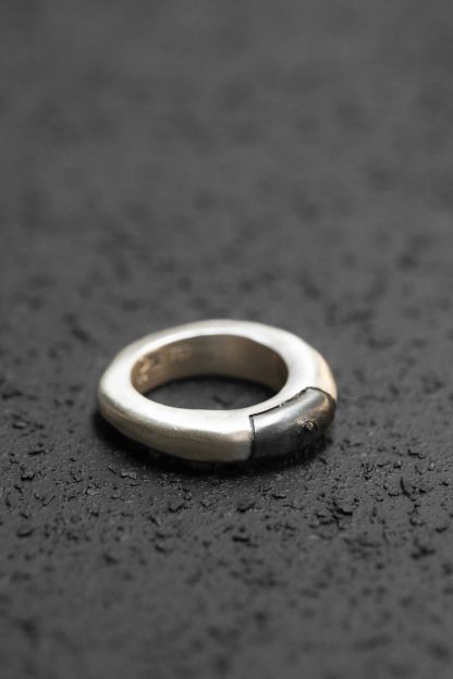 ROSA MARIA BOLERO S ST DIX BLK Ring Jewellery Jewelry Schmuck 925 Sterling Silver Black Diamond hide m 1