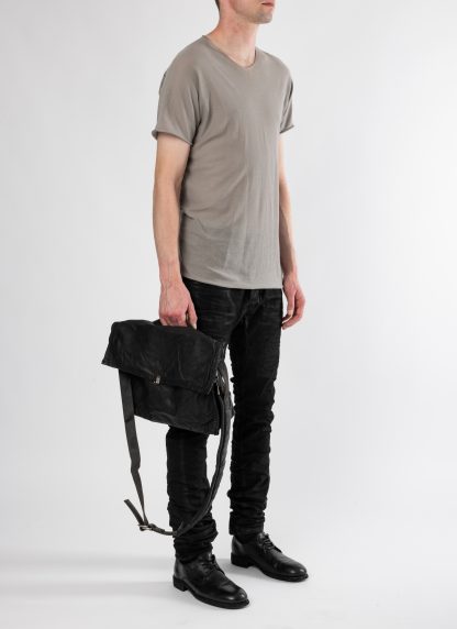 Taichi Murakami Others Messenger Bag Tasche kangaroo leather exclusively full black hide m 11