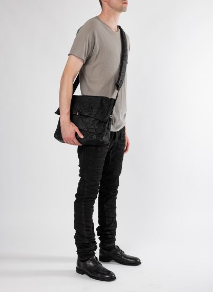Taichi Murakami Others Messenger Bag Tasche kangaroo leather exclusively full black hide m 5