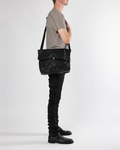Taichi Murakami Others Messenger Bag Tasche kangaroo leather exclusively full black hide m 7