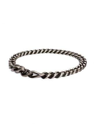 WERKSTATT MUNCHEN M2655 Bracelet Long Link Flat armband jewellery jewelry schmuck 925 Sterling Silver hide m 11
