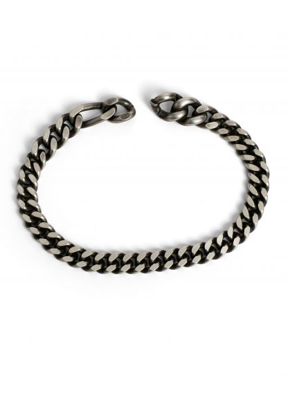 WERKSTATT MUNCHEN M2655 Bracelet Long Link Flat armband jewellery jewelry schmuck 925 Sterling Silver hide m 22