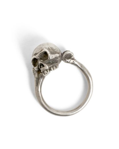 Werkstatt Munchen M1831 Ring Skull jewellery jewelry schmuck 925 sterling silver hide m 1