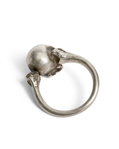 Werkstatt Munchen M1831 Ring Skull jewellery jewelry schmuck 925 sterling silver hide m 2