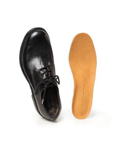 ADICIANNOVEVENTITRE A1923 Augusta V01 Men Derby Shoe Herren Schuh goodyear horse leather black hide m 8