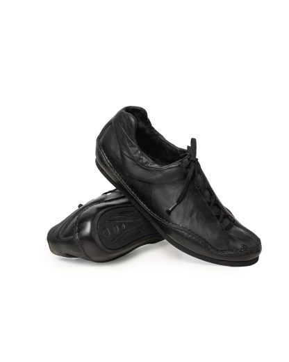 EMATYTE TRITON Men Low Top Sneaker Herren Schuh Shoe waxed kangaroo leather black hide m 7