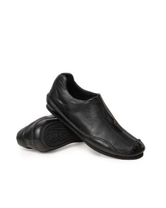 EMATYTE TRITON Z03 Men Low Top Zip Sneaker Herren Schuh Shoe waxed kangaroo leather black hide m 1