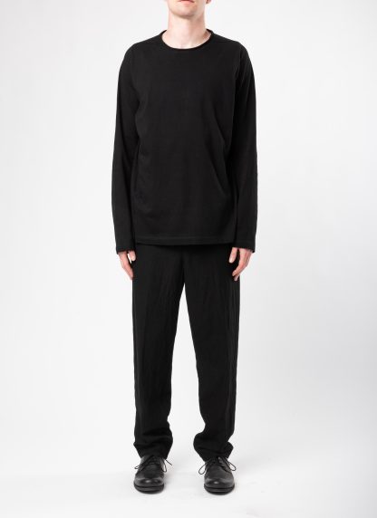 FORME D’EXPRESSION HJ011 SRNB Men F Crew Neck Pullover Sweater Herren Pulli cotton black hide m 3