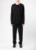 FORME D’EXPRESSION HJ011 SRNB Men F Crew Neck Pullover Sweater Herren Pulli cotton black hide m 3