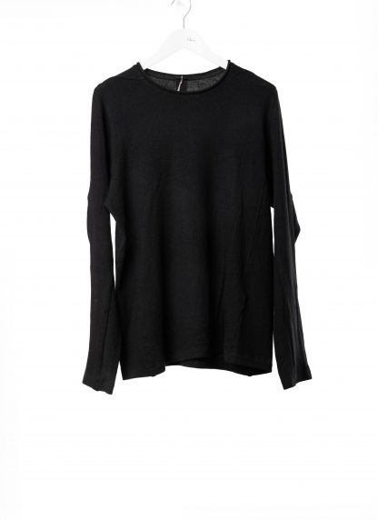 FORME D’EXPRESSION HJ011 TR6B Men F Crew Neck Pullover Sweater Herren Pulli new wool black hide m 1