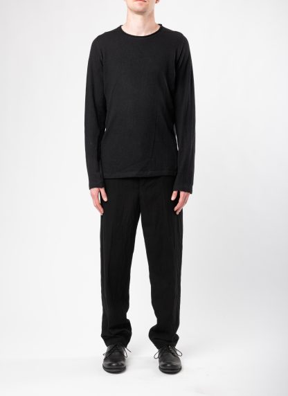 FORME D’EXPRESSION HJ011 TR6B Men F Crew Neck Pullover Sweater Herren Pulli new wool black hide m 3