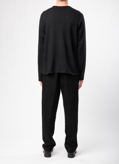 FORME D’EXPRESSION HJ011 TR6B Men F Crew Neck Pullover Sweater Herren Pulli new wool black hide m 5