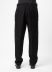 FORME D’EXPRESSION HP036 LGOB Men Slim Pullon Pants Herren Hose Trousers wool ramie black hide m 5