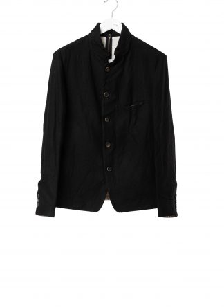 FORME D’EXPRESSION UG071 LGOB Men Cropped 5 B Jacket Blazer Herren Jacke wool ramie black hide m 1