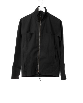MA+ Maurizio Amadei H252DZ:P CCE Men Zipped Tall Collar Shirt Herren Zip Hemd Jacke cotton cupro ea black hide m 1