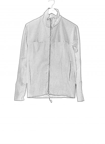 MA+ Maurizio Amadei H252DZ:P CCE Men Zipped Tall Collar Shirt Herren Zip Hemd Jacke cotton cupro ea black hide m 2