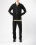 MA+ Maurizio Amadei H252DZ:P CCE Men Zipped Tall Collar Shirt Herren Zip Hemd Jacke cotton cupro ea black hide m 4
