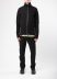 MA+ Maurizio Amadei H252DZ:P CCE Men Zipped Tall Collar Shirt Herren Zip Hemd Jacke cotton cupro ea black hide m 6