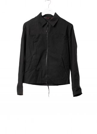 MA+ Maurizio Amadei J250Z CCE Men Zipped Trucker Jacket Herren Jacke cotton cupro ea black hide m 1