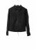 MA+ Maurizio Amadei J250Z CCE Men Zipped Trucker Jacket Herren Jacke cotton cupro ea black hide m 1