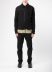MA+ Maurizio Amadei J250Z CCE Men Zipped Trucker Jacket Herren Jacke cotton cupro ea black hide m 4