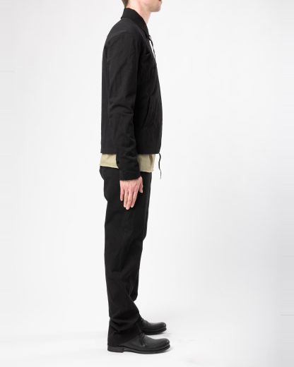 MA+ Maurizio Amadei J250Z CCE Men Zipped Trucker Jacket Herren Jacke cotton cupro ea black hide m 8