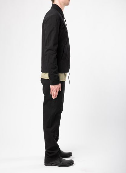 MA+ Maurizio Amadei J250Z CCE Men Zipped Trucker Jacket Herren Jacke cotton cupro ea black hide m 8