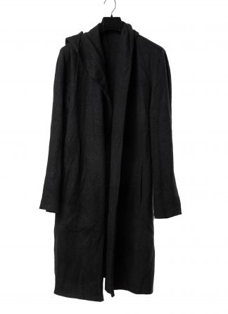 MA+ Maurizio Amadei NC328 NWA Men Hooded Cardigan Jacket Herren Jacke wool alpaca black hide m 1
