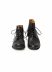 MA+ Maurizio Amadei S1A2 VE15 Men One Piece Leather Short Boot Shoe Herren Schuh vachetta cow leather black hide m 4