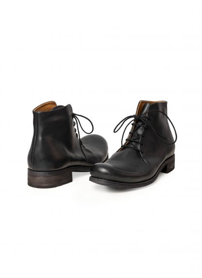 MA+ Maurizio Amadei S1A2 VE15 Men One Piece Leather Short Boot Shoe Herren Schuh vachetta cow leather black hide m 6