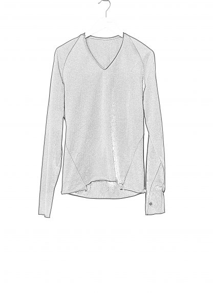 MA+ Maurizio Amadei T175D JM11 Men V Neck Knitted Pullover Herren Pulli Sweater cotton black hide m 2