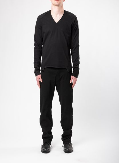 MA+ Maurizio Amadei T175D JM11 Men V Neck Knitted Pullover Herren Pulli Sweater cotton black hide m 3