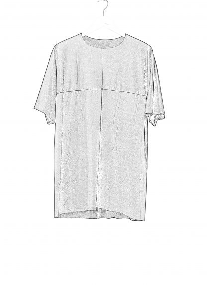 MA+ Maurizio Amadei T211CG JCL10 Men Oversized One Piece SS T Shirt Herren tee tshirt cotton black hide m 2