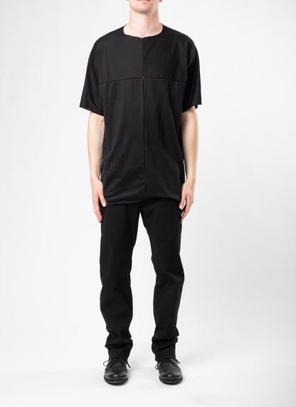 MA+ Maurizio Amadei T211CG JCL10 Men Oversized One Piece SS T Shirt Herren tee tshirt cotton black hide m 3