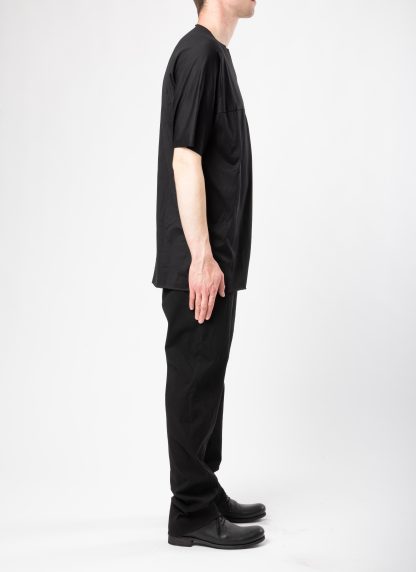 MA+ Maurizio Amadei T211CG JCL10 Men Oversized One Piece SS T Shirt Herren tee tshirt cotton black hide m 4