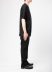 MA+ Maurizio Amadei T211CG JCL10 Men Oversized One Piece SS T Shirt Herren tee tshirt cotton black hide m 4