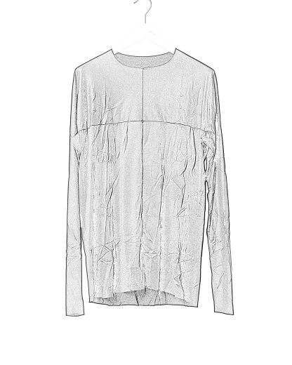 MA+ Maurizio Amadei T211D JCL10 Men One Piece LS T Shirt Herren tee tshirt cotton black hide m 2
