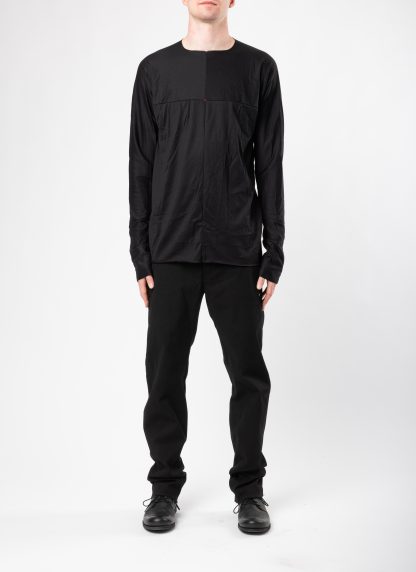 MA+ Maurizio Amadei T211D JCL10 Men One Piece LS T Shirt Herren tee tshirt cotton black hide m 3